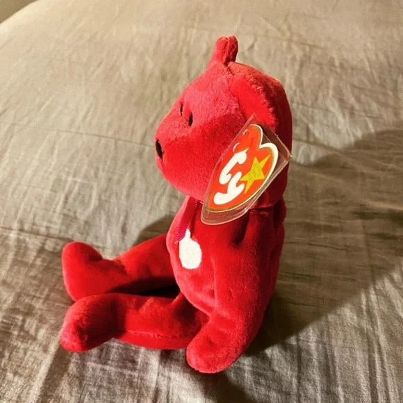 Vintage Valentina the Valentines bear Ty Beanie Baby - Picture 4 of 4